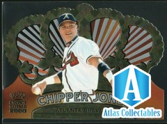 Chipper Jones 2000 Crown Royale #14 Atlanta Braves Hall of Fame
